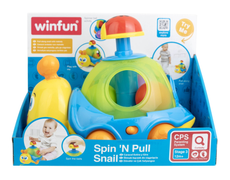 Joacă & Tummy Time - WINFUN JUCARIE DE TRAS MELC