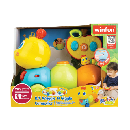 Jucării pentru bebeluși - WINFUN JUCARIE OMIDA CU TELECOMANDA