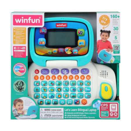 Jucării pentru bebeluși - WINFUN LAPTOP SA INVATAM BILINGV