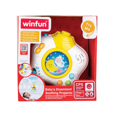 Joacă & Tummy Time - WINFUN PROIECTOR CU LUMINI SI SUNETE