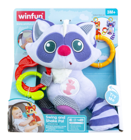 Joacă & Tummy Time - WINFUN RATON CU SUNETE SI LUMINI