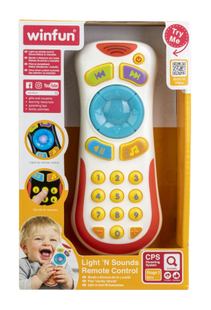 Joacă & Tummy Time - WINFUN TELECOMANDA CU SUNETE SI LUMINI