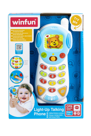 Joacă & Tummy Time - WINFUN TELEFON CU SUNETE SI LUMINI
