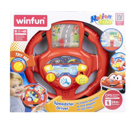 Joacă & Tummy Time - WINFUN VOLAN CU SUNETE SI LUMINI