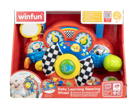 Joacă & Tummy Time - WINFUN VOLAN MUZICAL PENTRU BEBELUSI