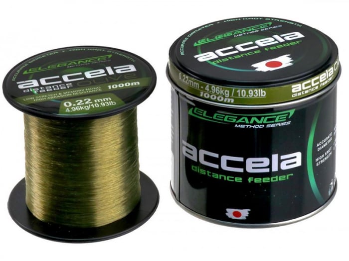 Fir monofilament Formax - Elegance Method Accela Distance Feeder Olive Line 1000m [2]