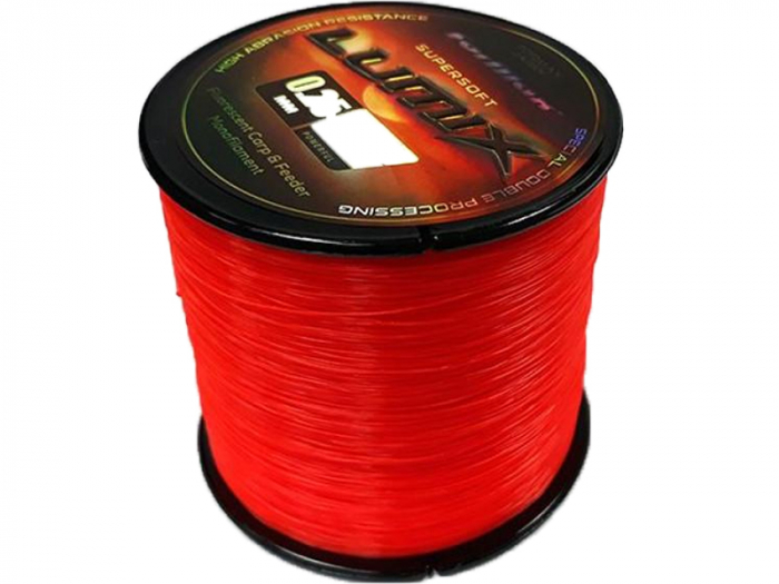 Fir monofilament Formax Lumix Carp&Feeder Mono Line Red Fluo 1000m [1]
