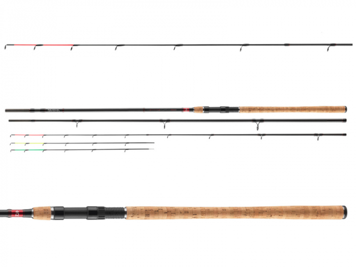 Lanseta Daiwa Ninja X Feeder New, 3.60m, 120g, 3+3buc [3]