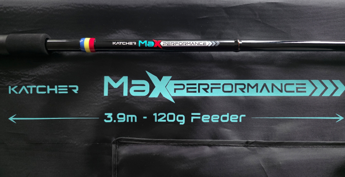 Lanseta feeder Katcher MaxPerformance 3.9m 120g 3+3 – putere maxima, distante extreme [2]