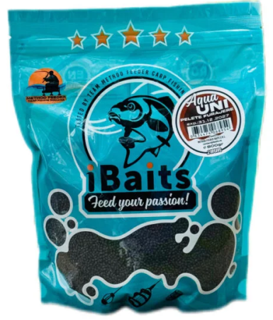 Nade si momeli pentru pescuit la feeder - AQUA UNI Pelete Furajere 2mm 800g