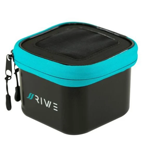 Accesorii Diverse Pentru Pescuit Feeder - Bac nada Rive EVA Air-Flow Bait Box 1.4L – ventilat pentru viermi si pelete