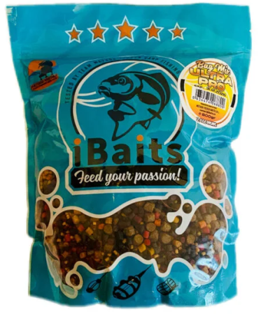 Nade si momeli pentru pescuit la feeder - BAG MIX ULTRA PRO 2-4-6mm, 800g