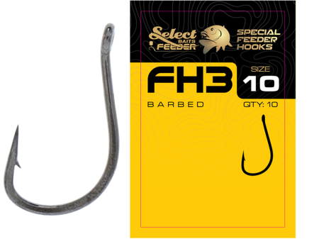Carlige pescuit feeder - Carlige Select Baits FH3 Feeder Series Hooks