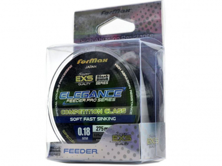 Fir monofilament Formax - Elegance Feeder Pro Black Soft Fast Sinking Line 275m [1]