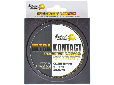 Fire Feeder - Fir Monofilament Select Baits Ultra Kontact Feeder Mono Camo 300m