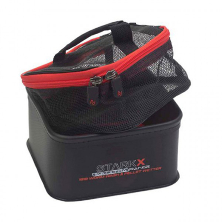Galeata cu plasa Nytro StarkX EVA 18x18 Worm Wash & Pellet Soak [1]