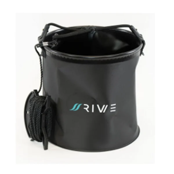 Accesorii Diverse Pentru Pescuit Feeder - Galeata pliabila Rive Seau Rond EVA 24cm – galeata apa pescuit cu sfoara