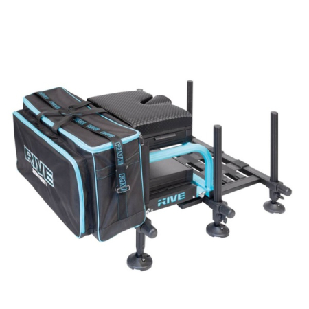 Geanta pescuit Rive fixare spate scaun modular– organizare feeder si method feeder [2]