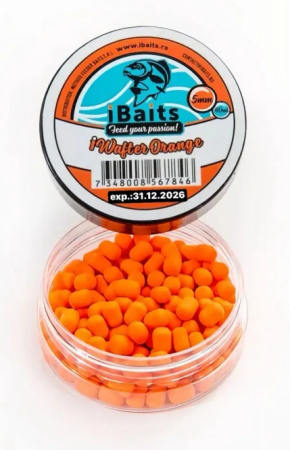 Nade si momeli pentru pescuit la feeder - iBaits iWafter 5x7mm Dumbell Orange