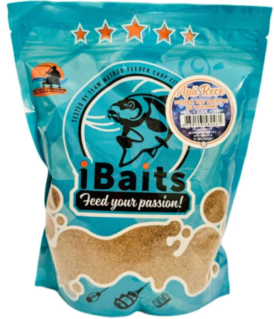 Nade si momeli pentru pescuit la feeder - iBaits Nada Apă Rece Făină de Pește & Viermi