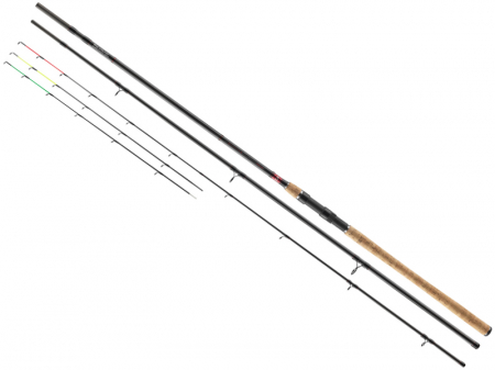 Lansete Feeder - Lanseta Daiwa Ninja X Feeder F, 3.90m, 220g, 3+3buc