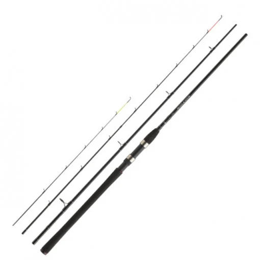 Echipament Complet Pentru Pescuit la Feeder - Lanseta Feeder Daiwa Black Widow Feeder 3.60m 150g 3+2 Buc | Daiwa