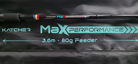 Lanseta feeder Katcher MaxPerformance 3.6m 80g 3+3 – putere, precizie [1]