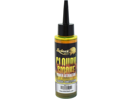 Nade si momeli pentru pescuit la feeder - Lichid Select Baits Cloudy Smoke Classic Sweetcorn 115ml