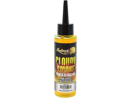 Nade si momeli pentru pescuit la feeder - Lichid Select Baits Cloudy Smoke Pineapple N-Butyric Acid 115ml
