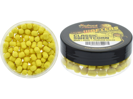 Nade si momeli pentru pescuit la feeder - Momeli Critic Echilibrate Select Baits Method Feeder Wafters Classic Sweetcorn 25g