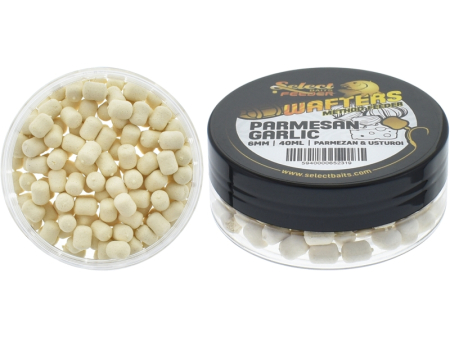 Nade si momeli pentru pescuit la feeder - Momeli Critic Echilibrate Select Baits Method Feeder Wafters Garlic Cheese 25g