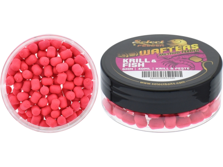 Nade si momeli pentru pescuit la feeder - Momeli Critic Echilibrate Select Baits Method Feeder Wafters Krill Fish 25g