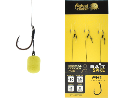 Carlige pescuit feeder - Montura Select Baits FH1 Method Feeder Bait Sting Rig