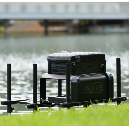 Scaun modular pescuit Rive RS2 Black Carbon D36 – platforma feeder premium competitie [2]