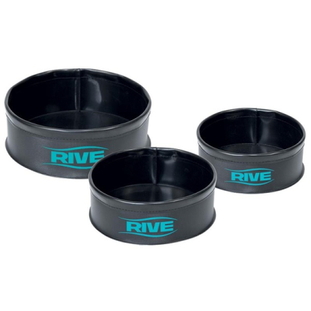 Accesorii Diverse Pentru Pescuit Feeder - Set bacuri nada Rive EVA 3 bucati – bacuri feeder impermeabile 1.8L 3L 3.8L