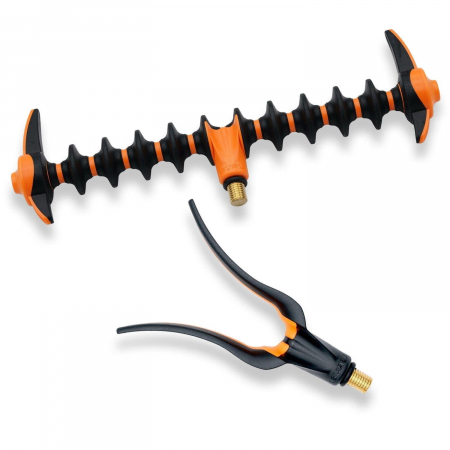 Echipament Complet Pentru Pescuit la Feeder - SET SUPORT FEEDER GURU LOCAS FRONT + REAR