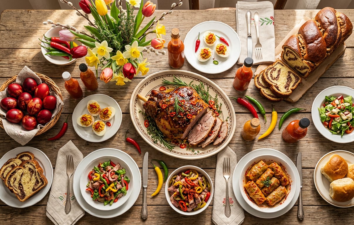 Gustări picante pentru masa de Paște: Rețete și idei de meniu savuroase