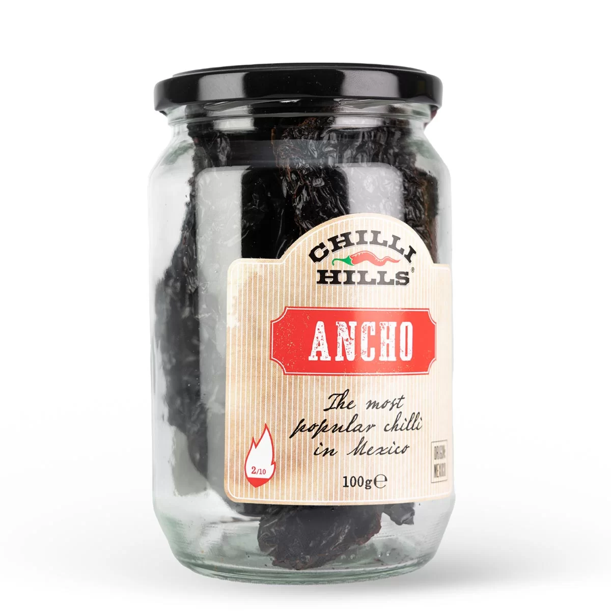 Ardei Ancho uscați, aromați și ușor afumați – Chilli Hills [2]