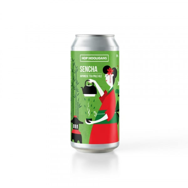 Doză bere Sencha Japanese Tea Pale Ale – Hop Hooligans [1]