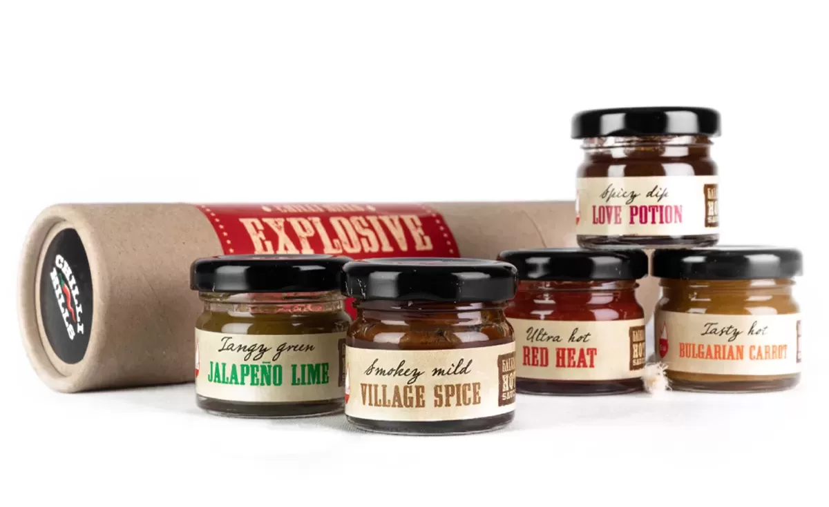 Chilli Bomb – pachet exploziv cu sosuri artizanale – Chilli Hills [2]