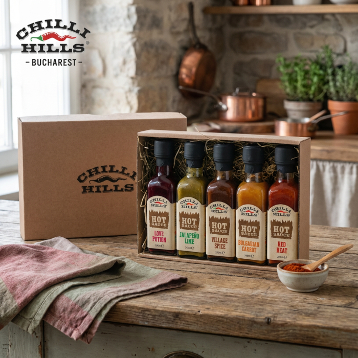Pachet complet cu selecție de sosuri picante – Chilli Hills [2]