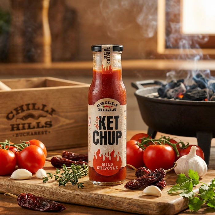 Ketchup afumat cu ardei Chipotle – Chilli Hills [2]