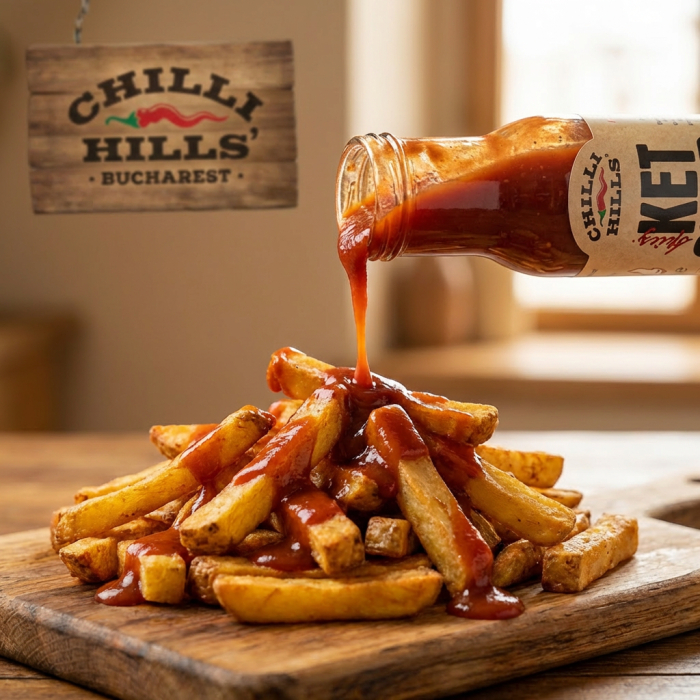 Ketchup artizanal picant Chilli Hills – produs natural cu ardei iute [3]