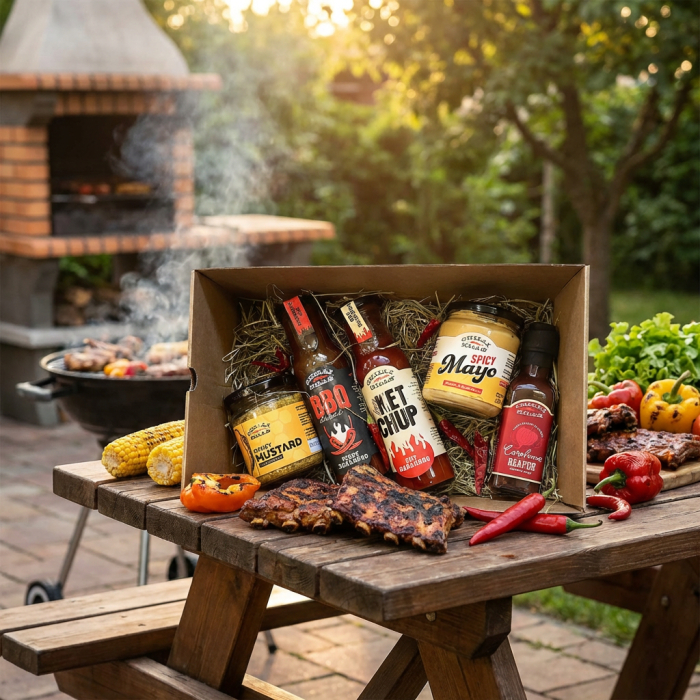 Set Premium HOT BBQ – pachet de grătar cu gust intens – Chilli Hills [3]