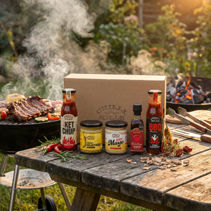 Set Premium HOT BBQ – pachet de grătar cu gust intens – Chilli Hills [2]