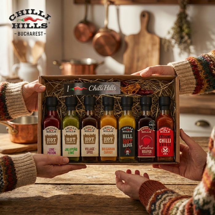 Set XL cu sosuri picante artizanale – Chilli Hills [3]