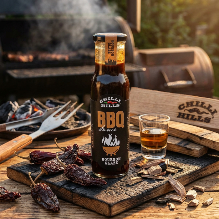 Sos BBQ Bourbon Glaze cu note dulci și afumate – Chilli Hills [2]