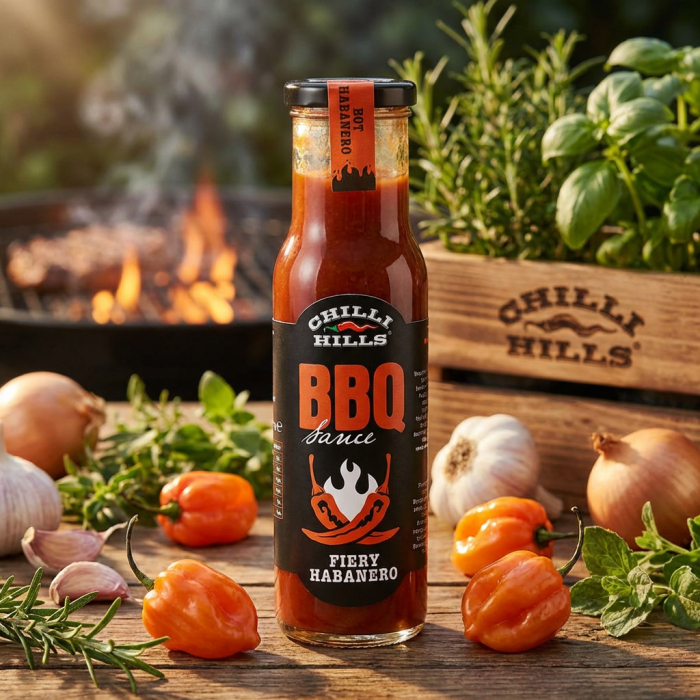 Sos BBQ picant cu Habanero și arome afumate – Chilli Hills [2]