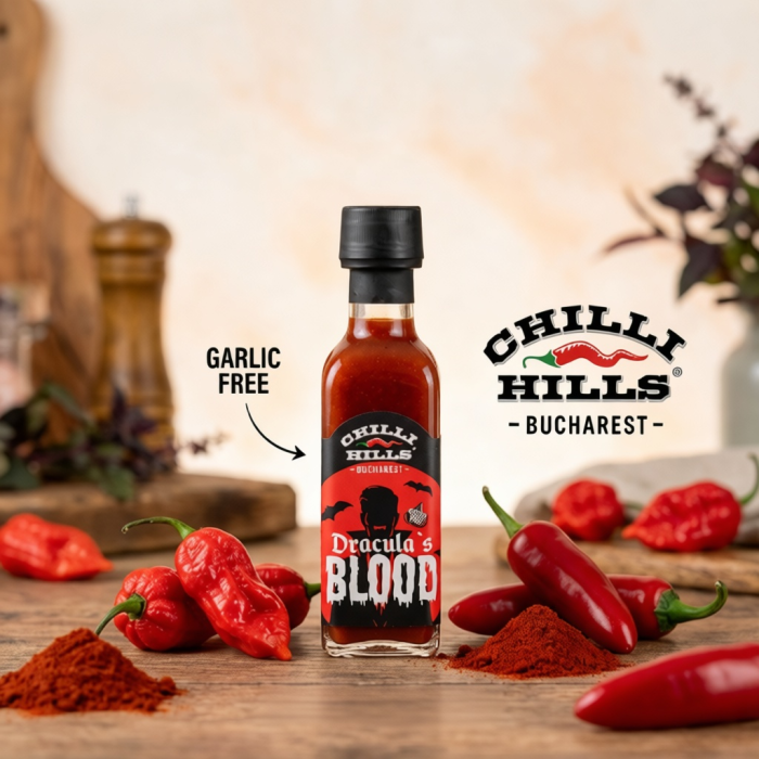 Sos picant Dracula's Blood cu ardei iute – Chilli Hills [2]