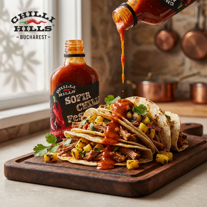 Sos picant fermentat - Carolina Reaper Rum & Peach [3]